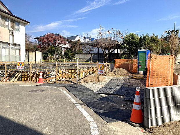 現地(11/16) ◎基礎工事が始まりました!◎