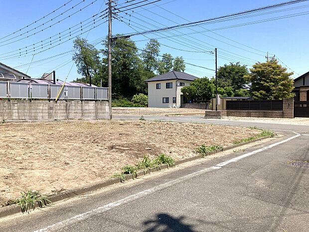 現地（5/17）　◎販売開始しました！この場所に、新しい住まいが誕生します！◎