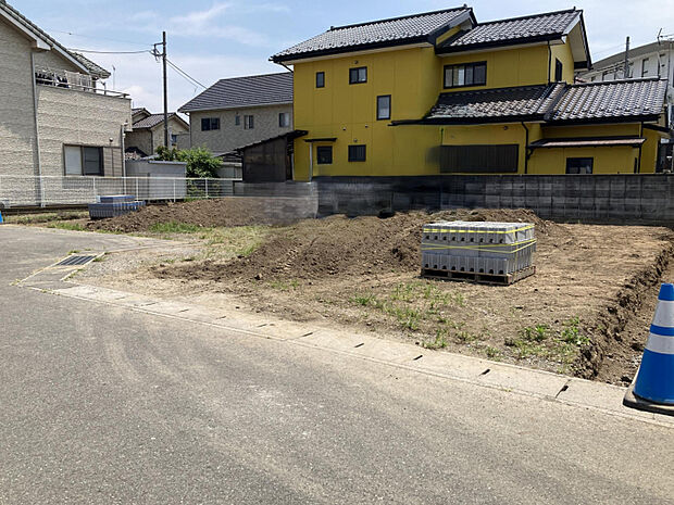 現地（7/11）　◎販売開始しました！この場所に、新しい住まいが誕生します！◎