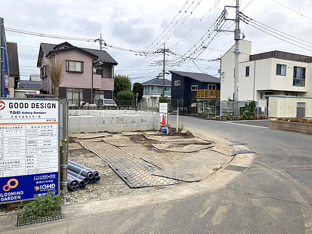 現地（9/13）　◎着工しました！基礎工事が順調に進んでおります！◎