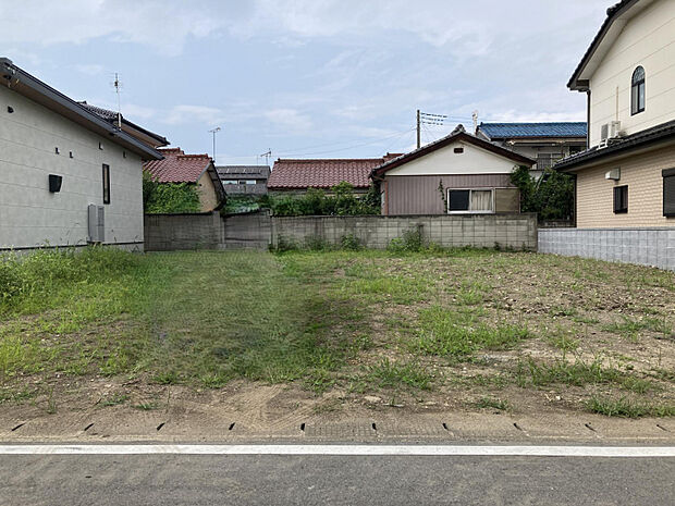 現地(8/22) ◎販売開始しました!この場所に、新しい住まいが誕生します!◎