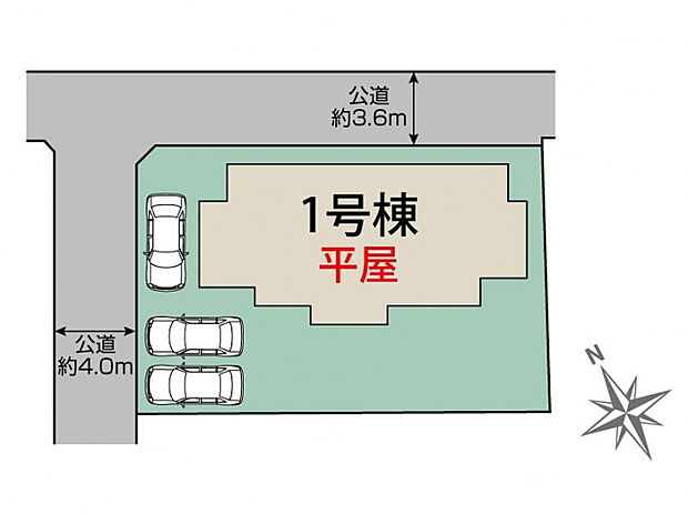 桐生市相生町2丁目1棟 区画図