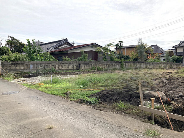 現地（9/19）　◎販売開始しました！この場所に、新しい住まいが誕生します！◎