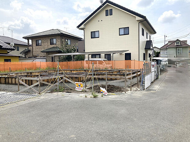 【現地（8/23）】◎着工しました！基礎工事が順調に進んでおります！◎
