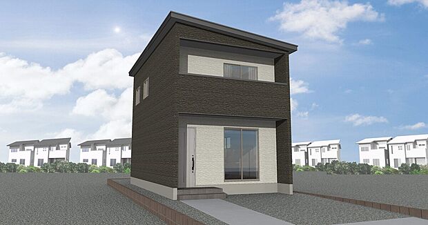 C棟 完成予想パース