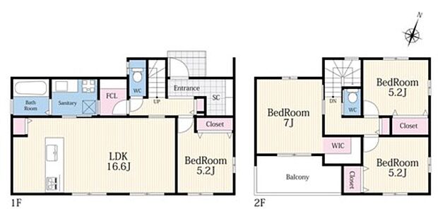 価格2998万円、4LDK、土地面積185m2、建物面積102.47m2

