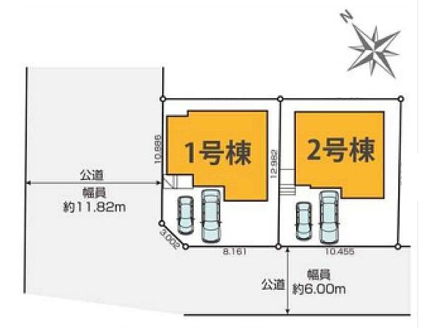 区画整理された分譲地内!土地面積40坪以上のゆとりの敷地です。