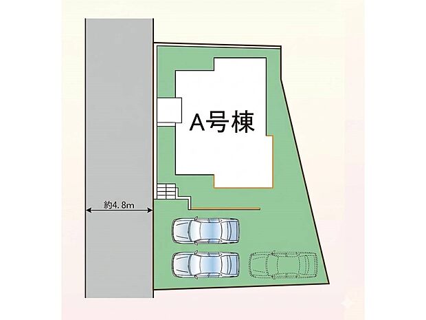 【デザイナーズ住宅×長期優良住宅】　駐車3台　庭付き　陽当たり良好な4LDK！ 