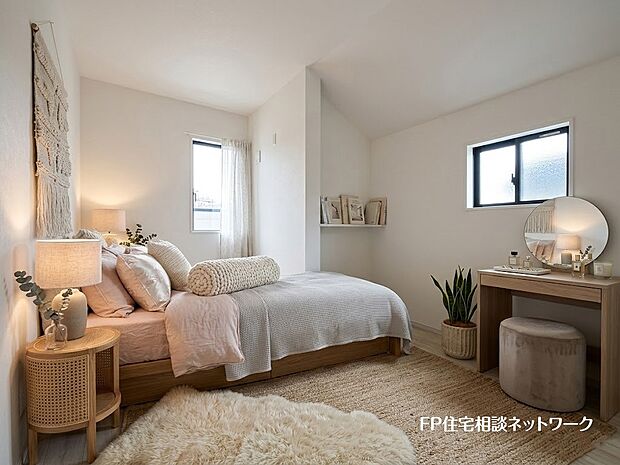 【リビング以外の居室】■洋室■本画像はAIがCGで家具作成しており、実際の現地に家具は設置されておりません。また、販売価格に家具、小物等は含まれておりません。