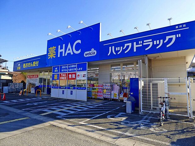 ハックドラッグ長沢店（約1,200m）
