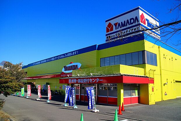 ヤマダデンキテックランド 向ヶ丘店(約660m・徒歩9分)