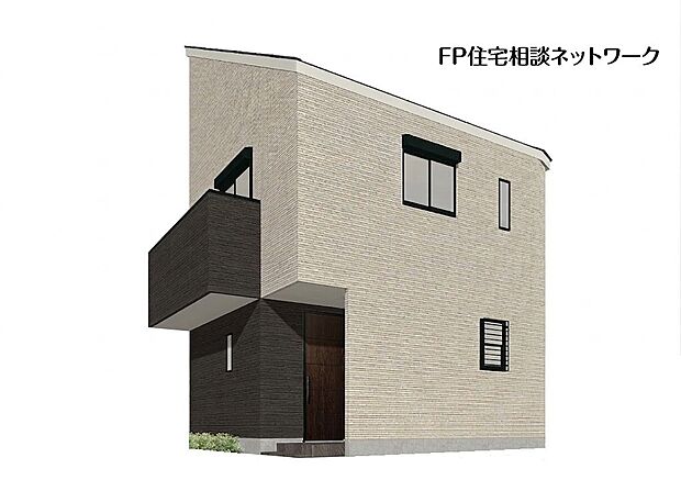 2階に水廻りをまとめ家事動線を考えた間取り、3.8帖のロフトは固定階段で利用しやすく収納も豊富です。