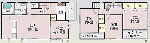 (A号棟)、価格3090万円、4LDK、土地面積212.2m2、建物面積103.09m2