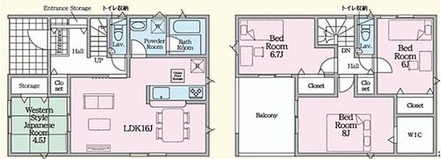 (1号棟)、価格1780万円、4LDK、土地面積241.82m2、建物面積98.82m2
