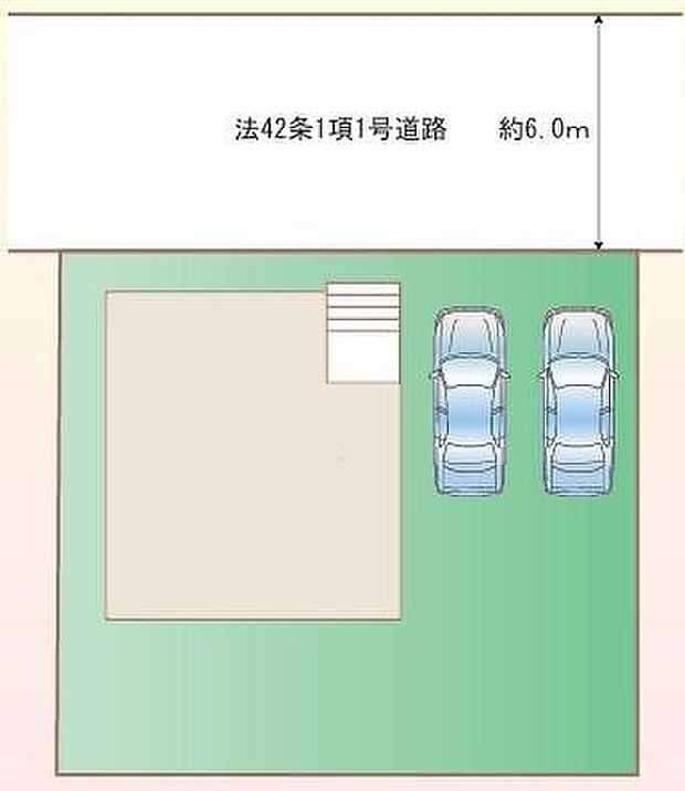 カースペースは2～3台分ご用意しております。
