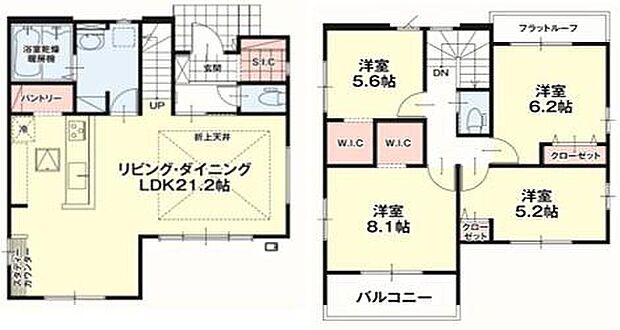(1号棟)、価格3359万円、4LDK、土地面積162.06m2、建物面積105.27m2