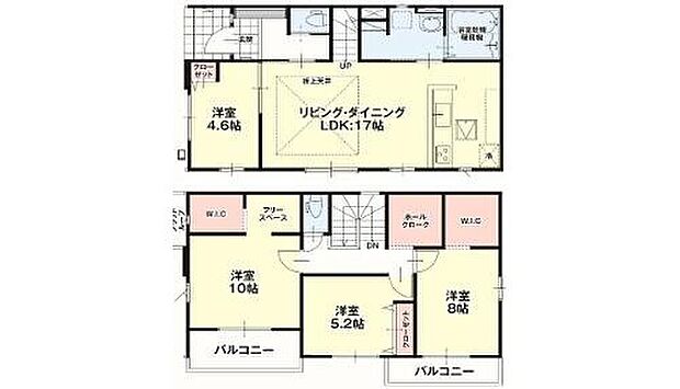 (1号棟)、価格3598万円、4LDK、土地面積174.01m2、建物面積103.69m2