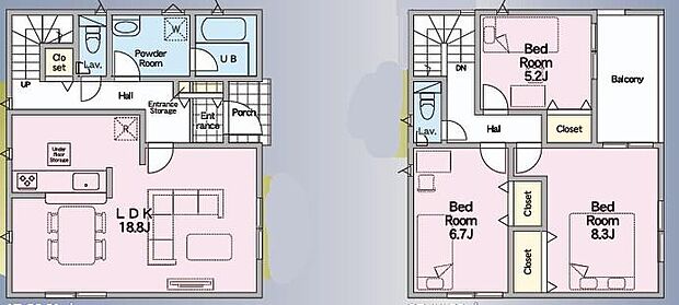 (1号棟)、価格2290万円、3LDK、土地面積150.87m2、建物面積95.16m2