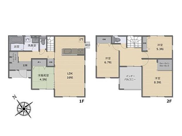 2490万円、4LDK+S（納戸）、土地面積312.46m2、建物面積112.61m2


