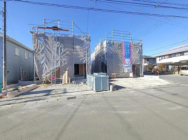 【現地外観写真】土日のご予約はもちろん、平日やお仕事のお時間に合わせてのご案内も実施しています。まずはお客様のご都合をお伺いさせて頂き、それに合う形で物件のご紹介をさせていただきます。お気軽にお問い合わせください。