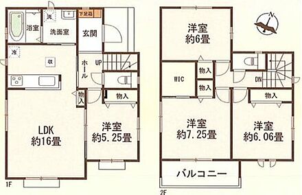 ご家族が集うLDKは広々16帖！
東南角地で陽当たり良好♪ 