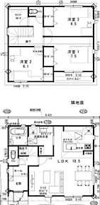 ご家族が集うLDKは広々18.5帖！ファミリークローク完備！ 