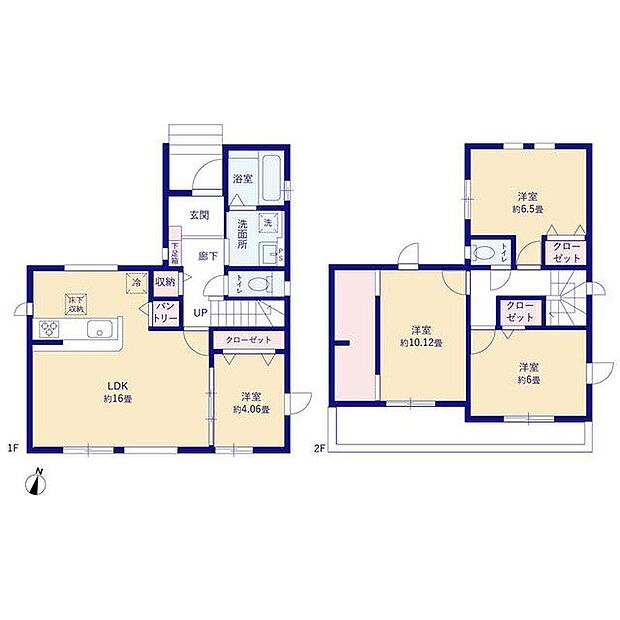 (1号棟)、価格5180万円、4LDK、土地面積150.9m2、建物面積99.57m2
