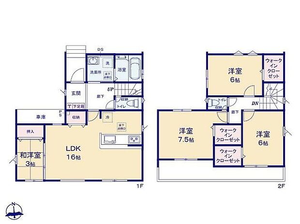 (1号棟)、価格4180万円、4LDK、土地面積100m2、建物面積101.01m2