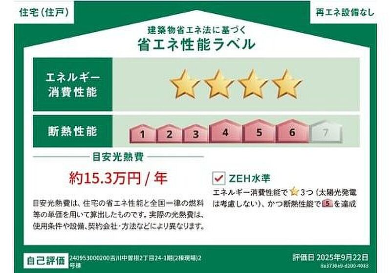 省エネ性能ラベル