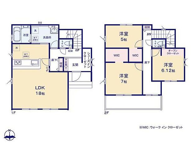 (1号棟)、価格3180万円、3LDK、土地面積134.59m2、建物面積98.54m2