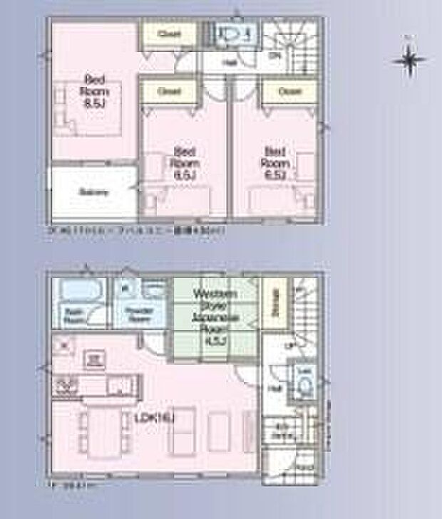 (2号棟)、価格2380万円、4LDK、土地面積236.78m2、建物面積95.58m2 