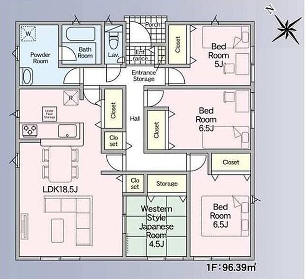 (2号棟)、価格2630万円、4LDK、土地面積324.75m2、建物面積96.39m2