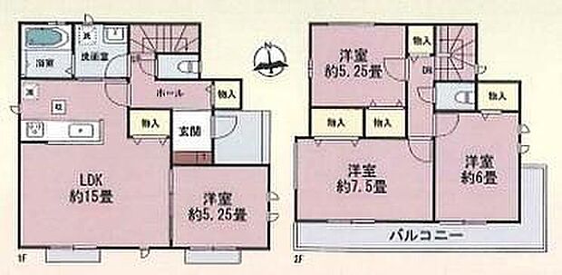 (A号棟)、価格4190万円、4LDK、土地面積134.64m2、建物面積93.57m2