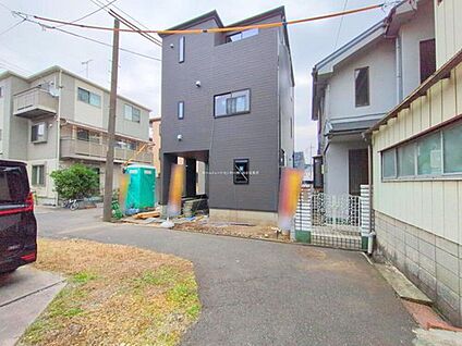  前面道路含む現地写真