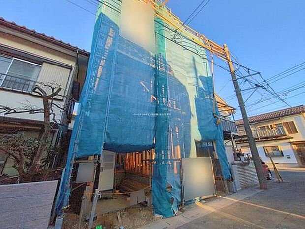 【現地外観写真】資料請求やご見学は即日対応可能♪陽当りや通風など住みやすさの工夫が満載。資料に載っていない街並みや周辺環境は、ぜひ現地で実際にお確かめください。