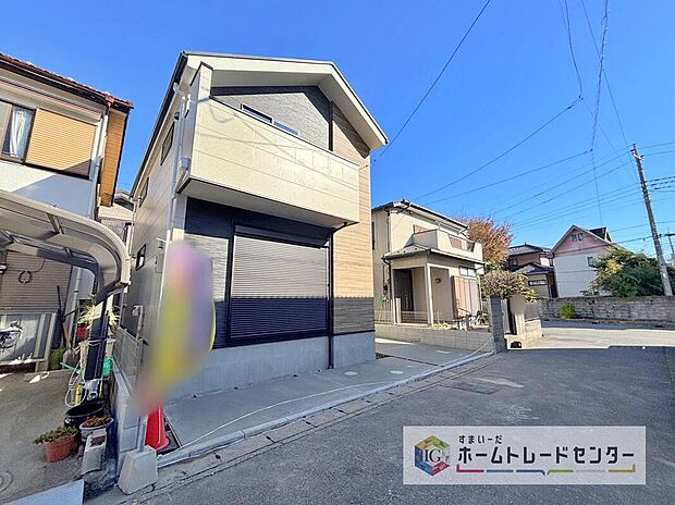 【現地外観写真】資料請求やご見学は即日対応可能♪陽当りや通風など住みやすさの工夫が満載。資料に載っていない街並みや周辺環境は、ぜひ現地で実際にお確かめください。