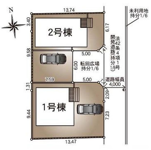 【全体区画図】◆南桜井駅まで徒歩19分
◆敷地広々43坪以上
◆日当たり良好!閑静な住宅街です