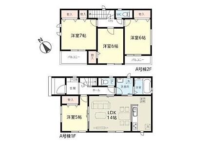 ◆陽当たり良好♪全居室南西向き
◆動きやすい水回り設計
◆お部屋すっきり全室収納付き
◆冷暖房効率を高める複層ガラス採用
◆24時間換気システム、高効率給湯器など設備も充実！ 