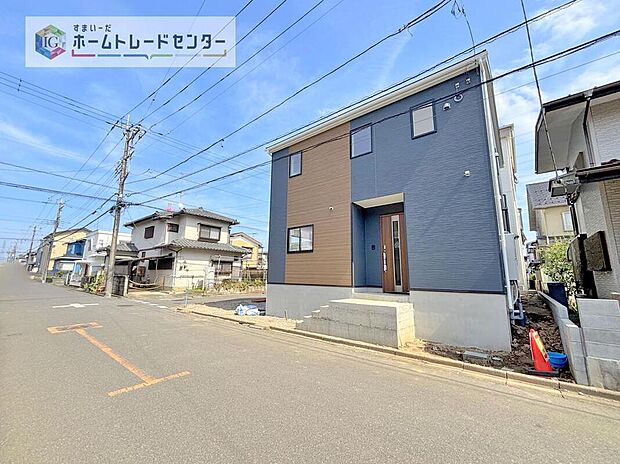 【現地外観写真】爽やかな青空と陽光に包まれる心地よい住空間。ネットでは分からない現地の魅力をぜひご覧ください。人生で大切なお住まいですので、ゆっくりとご見学ください。