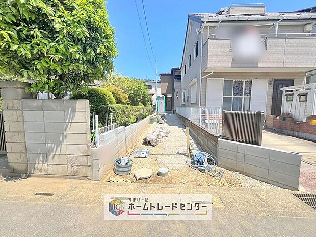 【現地外観写真】資料請求やご見学は即日対応可能♪陽当りや通風など住みやすさの工夫が満載。資料に載っていない街並みや周辺環境は、ぜひ現地で実際にお確かめください。