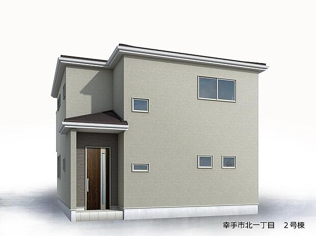 【完成予想図(外観)】土日のご予約はもちろん、平日やお仕事のお時間に合わせてのご案内も実施しています。まずはお客様のご都合をお伺いさせて頂き、それに合う形で物件のご紹介をさせていただきます。お気軽にお問い合わせください。