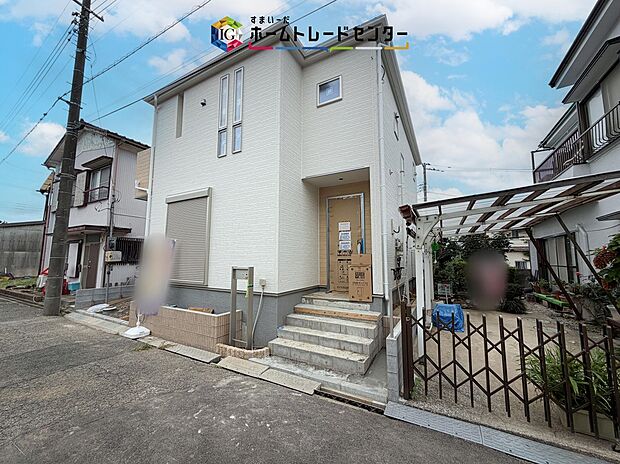 【現地外観写真】爽やかな青空と陽光に包まれる心地よい住空間。ネットでは分からない現地の魅力をぜひご覧ください。人生で大切なお住まいですので、ゆっくりとご見学ください。