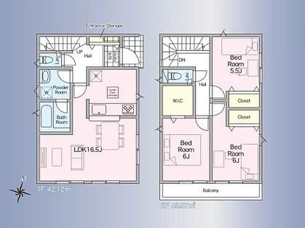 【3LDK】◆リビングが見渡せる対面キッチン
◆お部屋すっきり全室収納付き
◆日当たり良好♪南向きのバルコニー
◆冷暖房効率を高める全居室ペアガラスなど設備も充実
◆敷地内に駐車スペース1台分