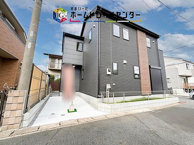 【現地外観写真】資料請求やご見学は即日対応可能♪陽当りや通風など住みやすさの工夫が満載。資料に載っていない街並みや周辺環境は、ぜひ現地で実際にお確かめください。