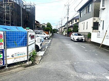 前面道路含む現地写真