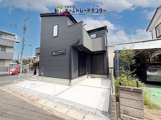 【現地外観写真】資料請求やご見学は即日対応可能♪陽当りや通風など住みやすさの工夫が満載。資料に載っていない街並みや周辺環境は、ぜひ現地で実際にお確かめください。