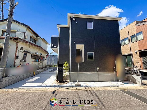 【現地外観写真】資料請求やご見学は即日対応可能♪陽当りや通風など住みやすさの工夫が満載。資料に載っていない街並みや周辺環境は、ぜひ現地で実際にお確かめください。