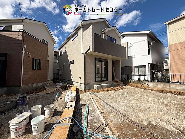 【現地外観写真】資料請求やご見学は即日対応可能♪陽当りや通風など住みやすさの工夫が満載。資料に載っていない街並みや周辺環境は、ぜひ現地で実際にお確かめください。