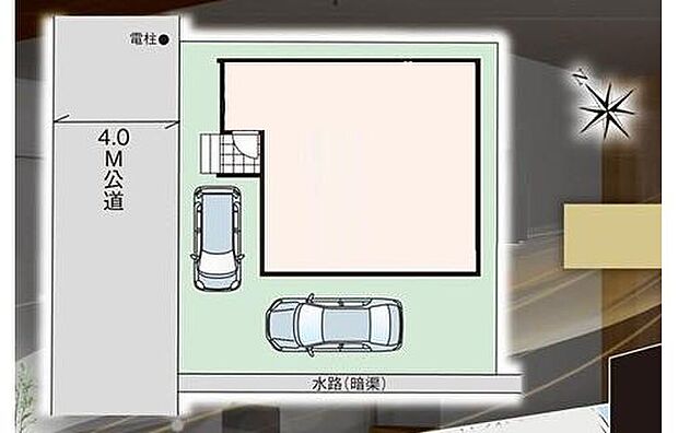 【全体区画図】◆買い物施設が充実しているエリアです♪
◆大袋駅まで徒歩20分
◆子育てに優しい落ち着いた住環境♪
◆東武スカイツリーラインで都心拠点へスマートアクセス