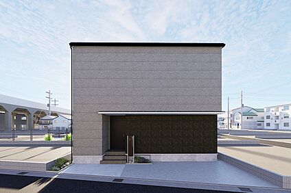 【外観イメージパース/21号地モデルハウス】